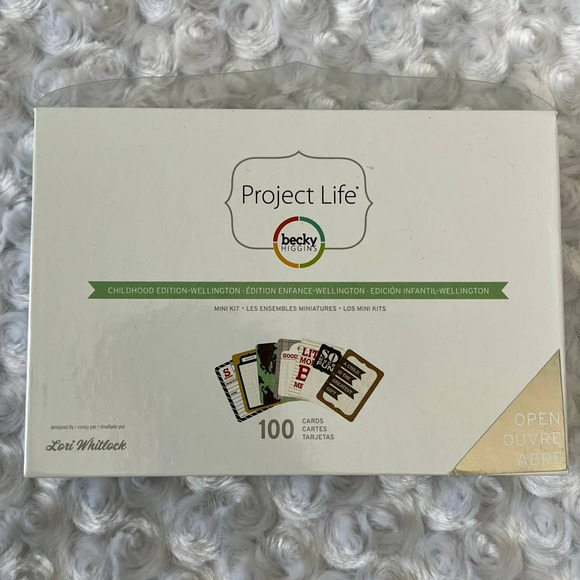 Project Life CHILDHOOD EDITION Wellington MIni Kit Becky Higgins SCRAPBOOK - Picture 2 of 4